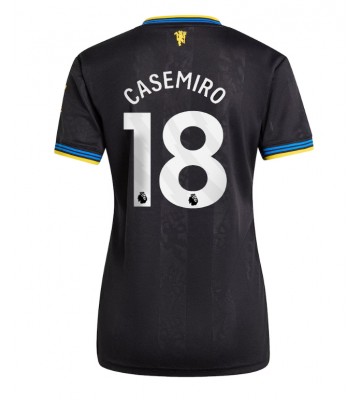 Manchester United Casemiro #18 Tredje Tröja Dam 2025-26 Kortärmad